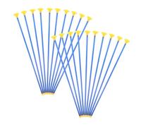 TOYANDONA Ensemble de 20 Flèches à Ventouse en Plastique de 42 CM pour Garçon et Filles Jouet de Tir à l'arc Sûr Intérieur et Extérieur Flèches de Remplacement pour Garçons et Filles