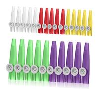 TOYANDONA Ensemble De 20 Instruments De Musique pour Enfants Jouets pour Tout-Petits Kazoo Petit Instrument Instrument De Musique pour Enfants Instrument À Bouche pour Adultes