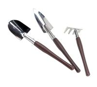 TOYANDONA Ensemble De 3 Mini Outils De Jardinage Accessoires pour Outils De Jardin Outil De Plantation Miniature Kit De Jardinage Fournitures De Jardinage Outils De Jardinage Pelle De