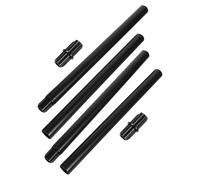 TOYANDONA Ensemble de 4 Piquets de Remplacement pour Lampes Solaires, Tiges Robustes en ABS Kit Connecteur, Accessoires pour Éclairage Extérieur de Jardin, Piquets pour Pelouse et Jardin