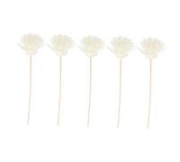 TOYANDONA Ensemble de 5 Bâtons Diffuseur Rotin Chrysanthème Naturels Lot Recharges Parfumées pour Diffuseur Huiles Essentielles Accessoires Décoratifs pour Maison et Bureau