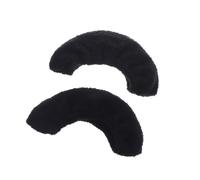 TOYANDONA Ensemble de Patins Couleur Glace pour Couvoirs de démarrage de Skate Protecteur Patins en Housse Housses de Skate Noir
