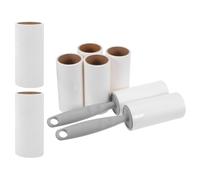 TOYANDONA Ensemble de Rouleaux Anti-Peluches avec Système de Recharge Rapide, Rouleaux Adhésifs Abs pour Poils d'animaux, Vêtements et Canapé, pour Maison et Bureau
