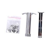 TOYANDONA Ensemble D'extrudeuse à Argile en Acier Inoxydable 19 Disques Interchangeables pour Pâte à Sucre et Pâte, Outil Polyvalent pour Projets Artisanaux Style Aléatoire