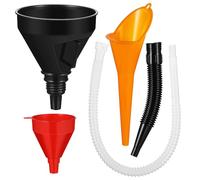 TOYANDONA Entonnoir Flexible pour Vidange d'Huile Moteur Filtre et Tube Extensible Petit Entonnoir Automobile Multi-Diamètres Accessoires Robustes pour Voitures Motos et Camping-Cars