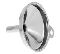 TOYANDONA Entonnoir Inoxydable Mini pour Cuisine Petit Entonnoir Polyvalent Acier pour Remplir Bouteilles Transfert Huiles Essentielles Liquides et Épices Compact et Résistant