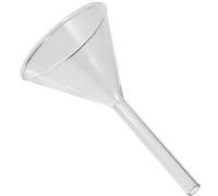 TOYANDONA Entonnoir Triangulaire en Verre 60 MM, Verrerie de Laboratoire Solide, Réutilisable et Lavable Main, pour Chimie Analytique et Manipulation de Liquides en Laboratoire