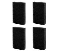 TOYANDONA Éponge Anti-Poils d'Animaux 4 Pièces, Double Face, Lingettes pour Sèche-Linge, Réutilisables, Nettoie Vêtements, Tapis et Textiles Domestiques