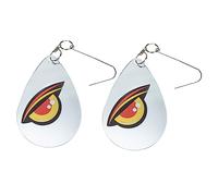 TOYANDONA Épouvantail Réfléchissant Oiseau à Motif d'Œil pour Jardin Lot de 2 Décorations Suspendues Résistantes aux Intempéries Faciles à Installer