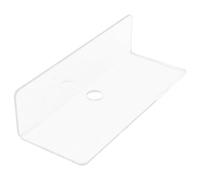TOYANDONA Étagère Murale Flottante Acrylique Forme Support de Rangement Transparent Compact et Multifonction pour Chambre Cuisine Salle de Bain Installation sans Percer Gain de Place