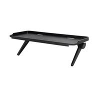 TOYANDONA Étagère Murale sans Percage Rangement Pratique Support Moniteur et Boîte TV Porte-Objets Stable pour Salon Chambre Cuisine Présentoir Multifonction Compact et Design