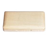 TOYANDONA Étui à Anches en Bois Massif pour Hautbois, Boîte Porte-anches Portable pour 2 Anches, Organisation Pratique et Protection Solide, Accessoire Léger pour Musiciens de Hautbois