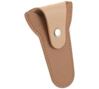 TOYANDONA Étui Compact Marron 10X6.5Cm Pour Ciseaux À Ongles Avec Protection Fine Adapté Cuticle Trimmer En Manucure