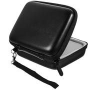 TOYANDONA Étui Porte-médiators Guitare Et Basse en Similicuir Noir, Grand Rangement Compact pour Kit De Médiators, Accessoire De Musique Portable Présent Guitariste Professionnel