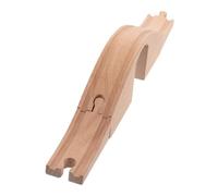 TOYANDONA Expansion de Piste de Train Bois avec Ponts et Tunnels DIY Accessoires Compatibles pour Jeux de Chemin de Set de Construction Flexible et Éducatif pour Garçon Fille