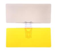 TOYANDONA Extension de Pare-Soleil Pliable Antireflet pour Voiture Visière Anti-Éblouissement Jour et Nuit Protection Solaire Intérieure Filtration UV Compatible SUV et Véhicules