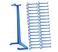 TOYANDONA Extracteurs De Branches Fruitières Modérateurs De Bonsaï Jardin, Lot de 50 Clips Bleus Grands, Outil De Formation Et Fixation pour Contrôle De Croissance des Plantes Fruitières