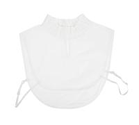 TOYANDONA Faux Col Femme Amovible Confortable Demi-col Décoratif Demi-chemise Élégant pour Vêtements sans Col Blouse Détachable Polyvalente et Respirante