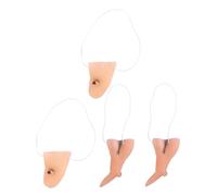 TOYANDONA Faux Nez De Sorcière Long Pour Déguisement Accessoire De Cosplay Portable Pour Halloween Menton De Sorcière Réutilisable