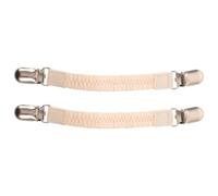 TOYANDONA Fermeture antidérapante pour chaussures, 1 paire de brides de talon de sabot pour clogs et slipper mules, sangle arrière élastique amovible avec boucle métal, ajustable pour la