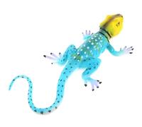 TOYANDONA Figurine de Lézard Réaliste en Matériau Robuste, Petite Statue d'animal Décorative pour Bureau, Ornement Artisanal de Reptile Sauvage, Décoration Intérieure Légère pour Table