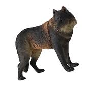 TOYANDONA Figurine Loup Réaliste Animal Éducatif Solide pour Garçon Fille Modèle Nature Résistant Aux Chutes et Décoration Naturelle