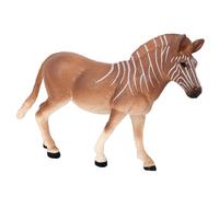 TOYANDONA Figurine Zèbre Réaliste Plastique Modèle Animal Décoratif pour Chambre et Crèche Statue Animale Réutilisable et Éducative Ornement Animaux Savane Jungle Forêt