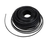 TOYANDONA Fil de Coupe Débroussailleuse Robuste Corde de Rechange Nylon Denté Ligne de Coupe Compatible pour Tondeuse Électrique et Thermique Accessoire Jardin Pratique