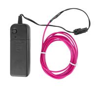 TOYANDONA Fil Lumineux Électroluminescent Câble Décoratif 2 Mètres Fil Métallique sans Batterie pour Costumes Cosplay et Fêtes