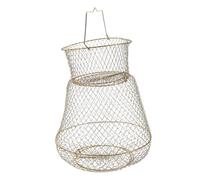 TOYANDONA Filet De Pliable Panier De Capture De Poissons Cage De Grand Panier Fond Plat