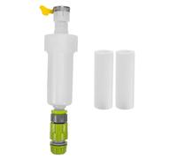 TOYANDONA Filtre Purificateur d'eau pour Aquarium 2 Cartouches de Rechange, Système Anti-Chlore, Compatible Eau Douce et Bassin, Filtre 1/2 Pouces en Plastique pour Filtration Optimale