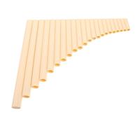 TOYANDONA Flûte de Pan Chinoise Traditionnelle G Tubes Instrument à Vent pour Méditation et Musique Folklorique Adaptée Aux Débutants et Finition Élégante
