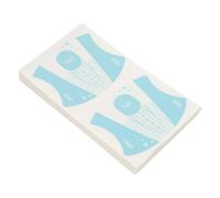 TOYANDONA Formulaire D'extension D'ongles Réutilisables 100 Feuilles Bleu en Pvc Autocollantes Protection Environnementale pour Manucure DIY