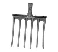TOYANDONA Fourche À Terre Meuble Petit Râteau Fourche À Creuser Tête De Fourche Pelle Tête De Râteau Accessoire De Remplacement Pointes De Jardinage Lourdes Acier