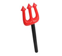 TOYANDONA Fourche Diable Gonflable Rouge Jouet Accessoire Pour Fête Halloween Bâton Diable Pvc