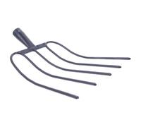 TOYANDONA Fourche en Fer Multifonctionnelle Résistante la Rouille pour Entretien Paysager et Exploitation Agricole, Outil Pratique pour Jardin et Ferme