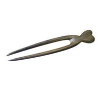 TOYANDONA Fourchette à Cheveux en Bois de Santal Vert Épingles à Chignon Vintage de U Accessoires pour Cheveux Féminins Chinois pour Coiffure Quotidienne Style Rétro Naturel