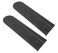 TOYANDONA Fourreau de Protection pour Guide-Chaîne de Tronçonneuse 2 Pièces, Housse en Plastique, Protection Les Rayures, Accessoire pour Tronçonneuse Électrique, pour Rangement et