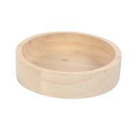 TOYANDONA Gamelle pour Hamster et Cobaye en Bois Massif Résistant à l'usure, Bol Petit Format en Chêne Naturel, Accessoire d'alimentation Domestique pour Petits Rongeurs, Cage Hamster