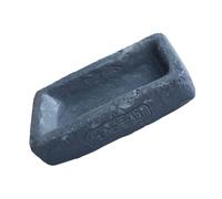 TOYANDONA Gamelle pour Tortue et Reptiles de Pierre Grise, Bassin Alimentaire Anti-déplacement pour Vivarium, Récipient Solide pour Nourrir Animaux de Compagnie et Reptiles - Accessoire