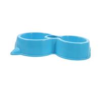 TOYANDONA Gamelles pour Animaux Plastique avec Distributeur Eau Automatique Bol pour Chiens Et Chats Design à Deux Compartiments Facile à Nettoyer Et Accessoire Pratique pour Nourrir Vos