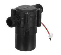 TOYANDONA Générateur Hydroélectrique Micro 12v 1/2 Pouce Noir à Angle 180° | Interface Standard, Plastique, Sortie Courant Continu Stable et Silencieuse, Installation sur Conduite pour Projet