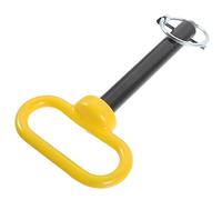 TOYANDONA Goupille Attelage Acier Inoxydable pour Remorque de Tondeuse à Gazon Accessoire Pratique pour Tracteurs et Remorques Facile à Installer Durable et Compatible Plupart des Récepteurs