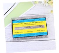 TOYANDONA Goupilles De Bracel Montre avec Pochette Outil De Retrait De Barrettes De Ressort Goupilles Kit pour Horloger Amateur Argent