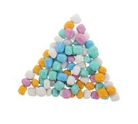 TOYANDONA Granulés De Plastique Sable Sensoriel Garçon Et Filles 100g Couleurs Variées Imitation Porcelaine Maisonnette De Sable Jeu Intérieur Bac Sensoriel 5 Couleurs