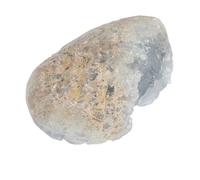 TOYANDONA Grappe Naturelle de Célestine en Cristal Bleu Forme Irrégulière pour Relaxation et Collection Pierres Naturelles Décoratives
