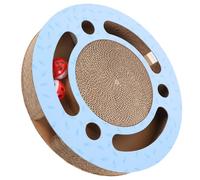 TOYANDONA Gratter pour Chat avec Cloche Griffoir Carton à Usure pour Protéger Satisfaire Instinct de Griffade Félins Couleur Aléatoire