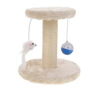 TOYANDONA Griffoir pour Chat Sisal avec Poteau Grattant Griffeur Mignon Et Stable pour Chaton Et Chat Intérieur Accessoire pour Protéger Vos Meubles