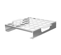 TOYANDONA Grille à Jalapeño en Acier Inoxydable 36 Trous pour Barbecue Et Repas en Plein Air, Support Stable Et Robuste, Conception Résistante Au Feu pour Rôtir Poivrons Et Légumes