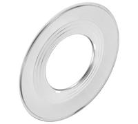 TOYANDONA Grille Vapeur Ronde 35 Cm en Acier Inoxydable Plateau Vapeur Isolant pour Cuisson Support pour Raviolis et Légumes Ustensile la Cuisine Inox Polyvalent Maison Cuisine